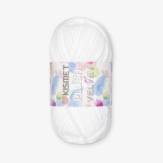 Plush Velvet White Col. 06 - Ragland Fabrics