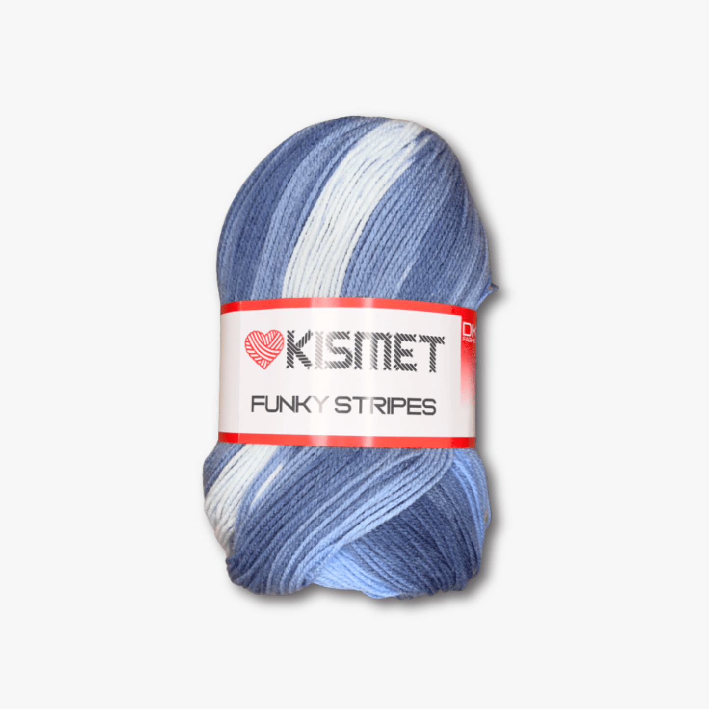 Wool Funky Stripe Arctic 213 - Ragland Fabrics