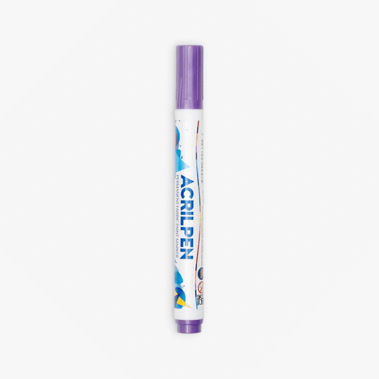 Acrilex Acrilpen Fabric Marker Purple - Ragland Fabrics