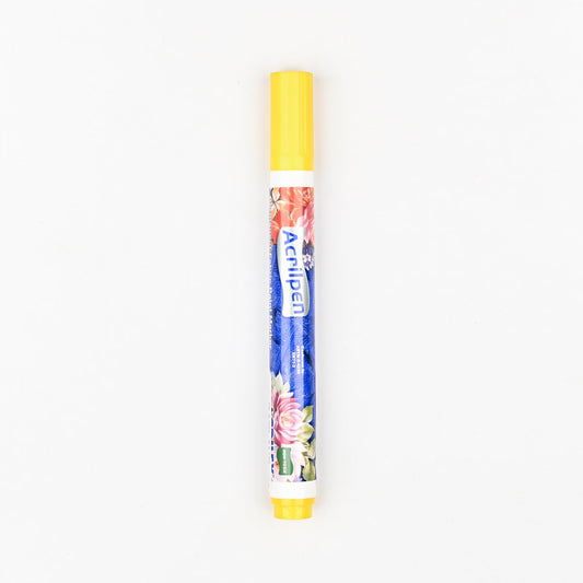 Acrilex Acrilpen Fabric Marker Yellow - Ragland Fabrics