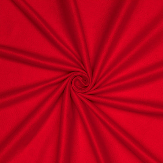 Acrylic Felt 160cm Red - Ragland Fabrics
