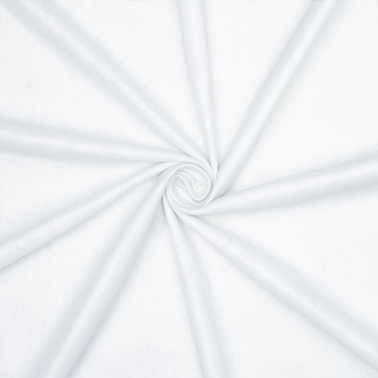 Acrylic Felt 160cm White - Ragland Fabrics