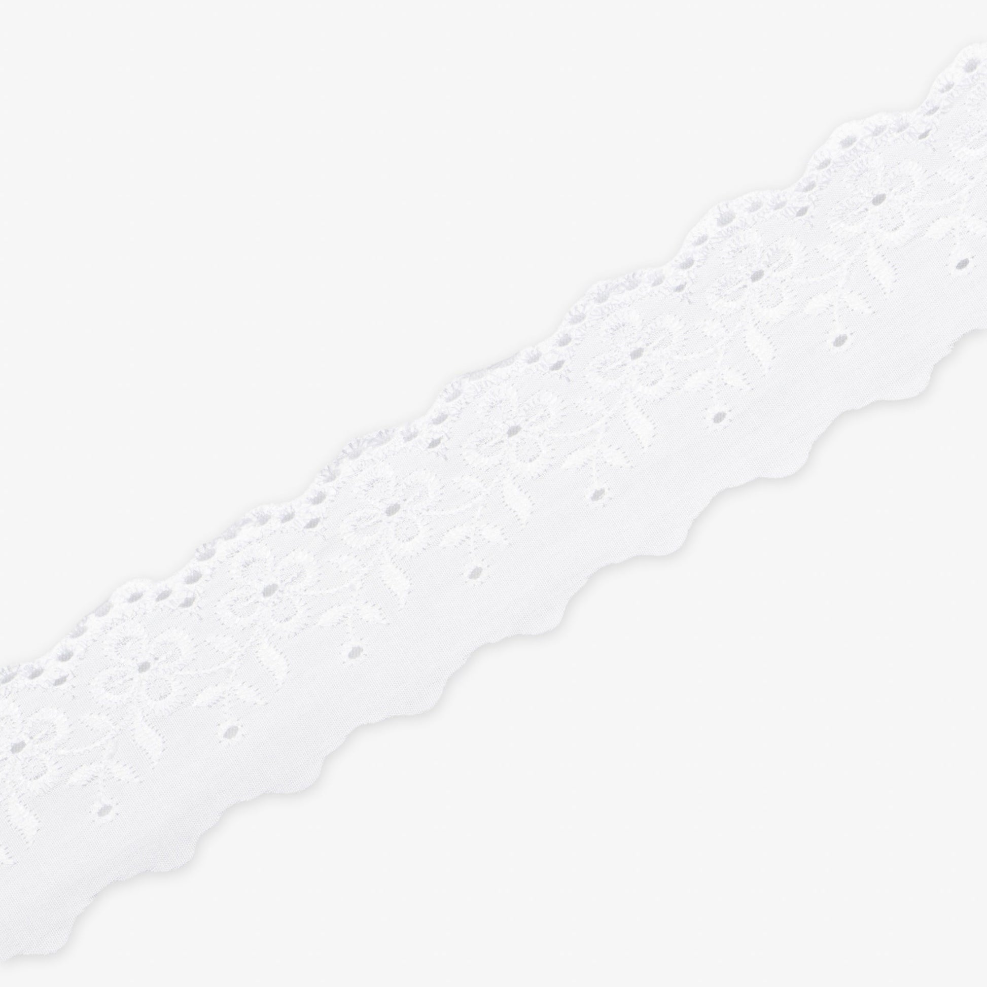 Anglaise Lace White (MEA95A) - Ragland Fabrics