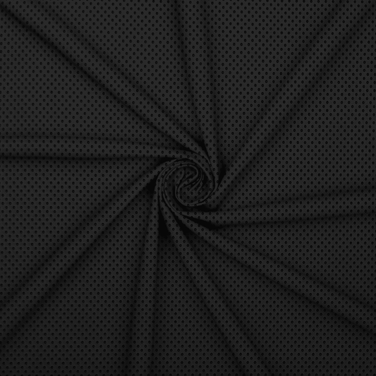 Anti Tear Vinyl Black Perforated - Ragland Fabrics
