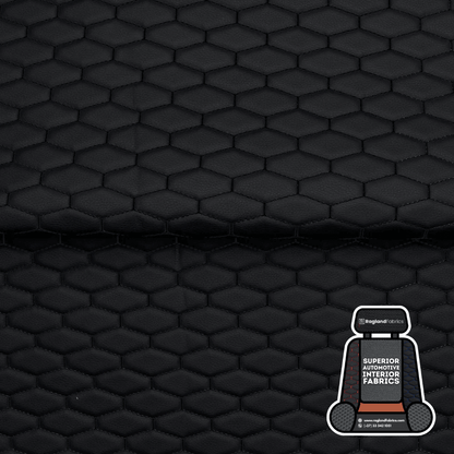 Automotive Upholstery Bentley Black - Ragland Fabrics