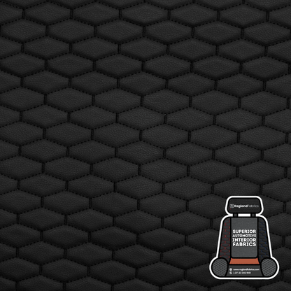 Automotive Upholstery Bentley Black - Ragland Fabrics