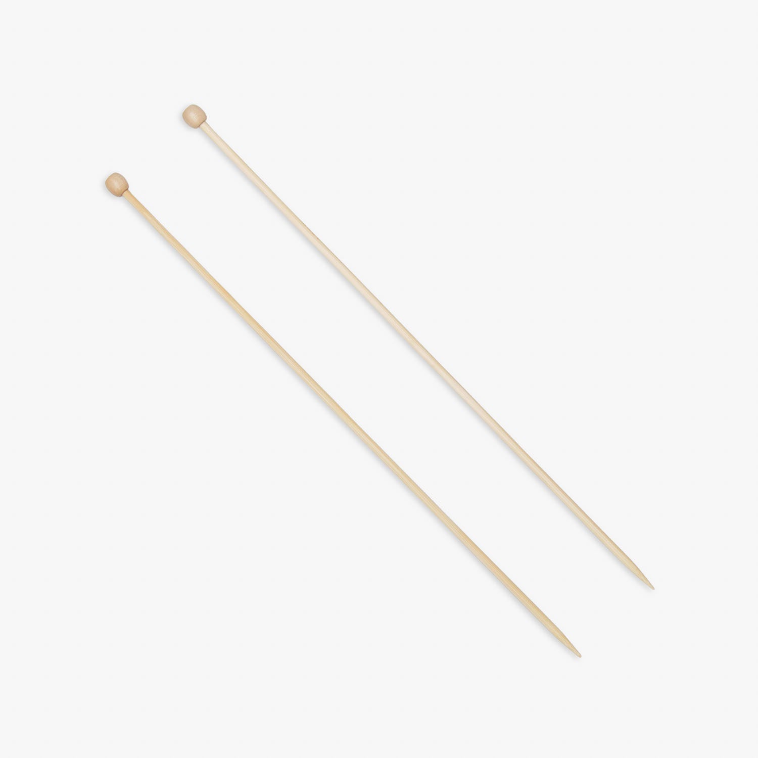 Bamboo Knitting Needles 4mm TO BE DISC - Ragland Fabrics