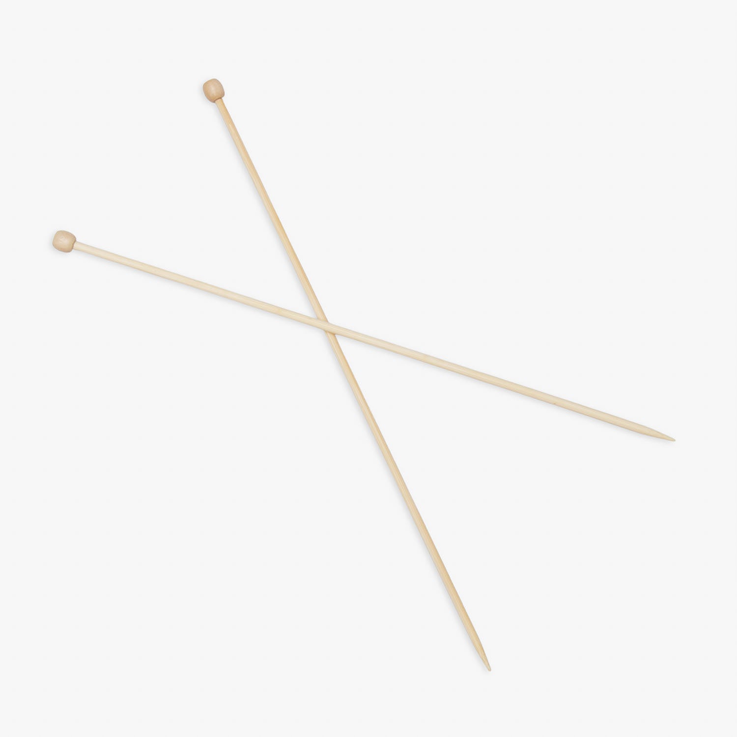 Bamboo Knitting Needles 4mm TO BE DISC - Ragland Fabrics