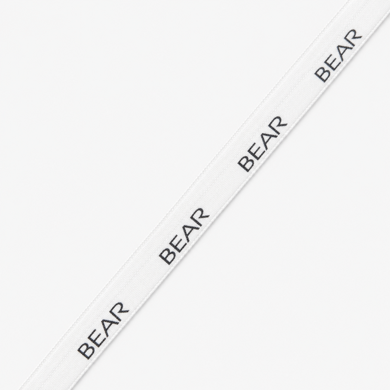 Elastic Fold Over | Lip Elastic 15mm | White Bear