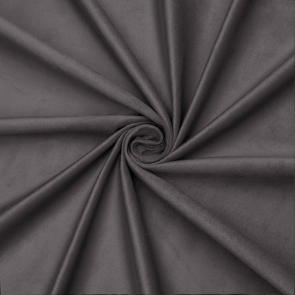 Bella Rosa Plain Velvet 140cm Graphite 102 - Ragland Fabrics
