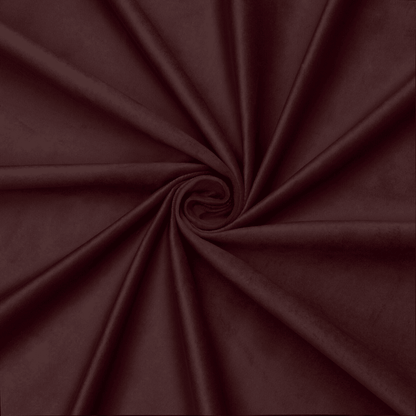 Bella Rosa Plain Velvet 140cm Madder - TBD - Ragland Fabrics