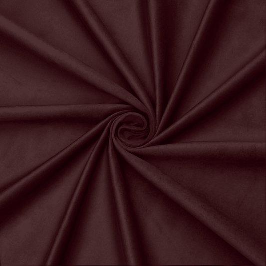 Bella Rosa Plain Velvet 140cm Madder - TBD - Ragland Fabrics