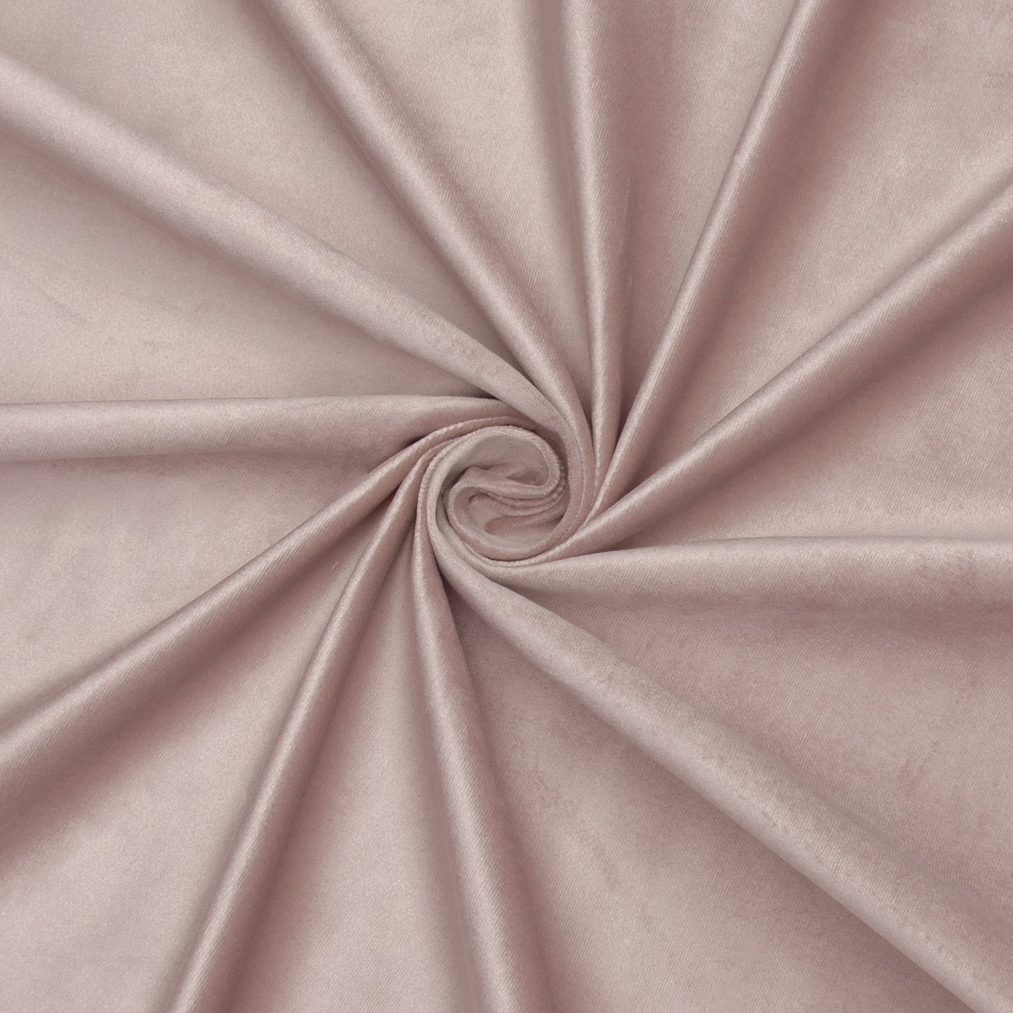 Bella Rosa Plain Velvet 140cm Rose Cloud - Ragland Fabrics