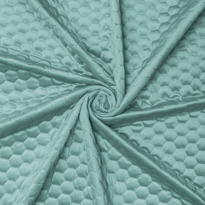 Bellahex Quilted Velvet 140cm Canton - Ragland Fabrics