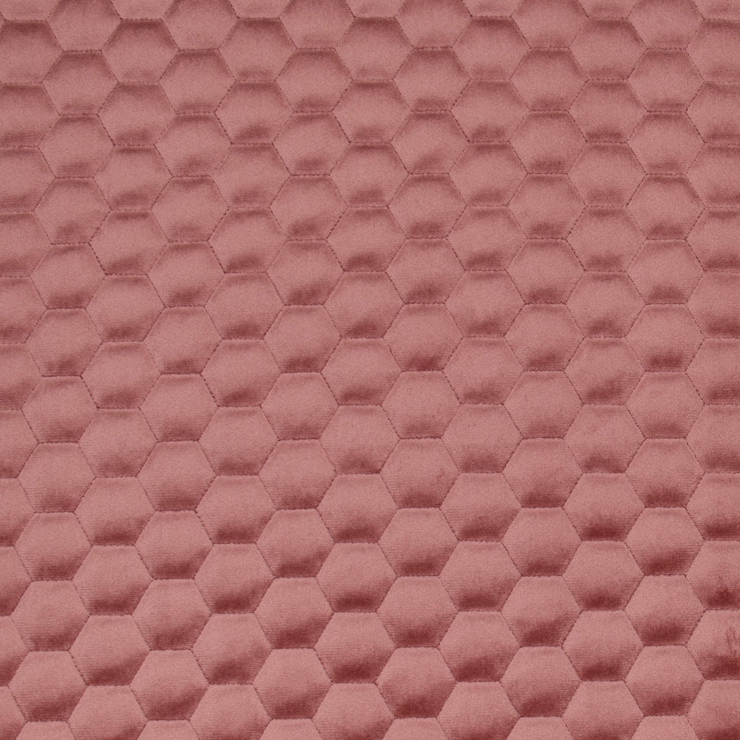 Bellahex Quilted Velvet 140cm Spiced Coral - Ragland Fabrics