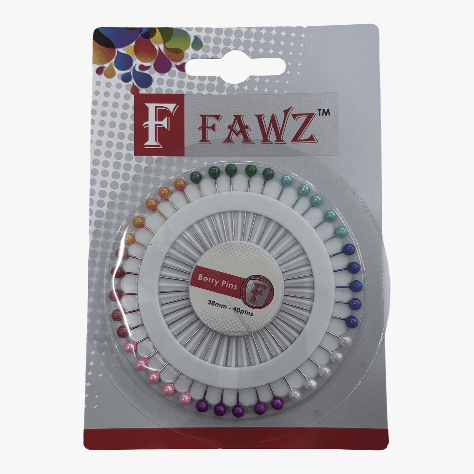 Berry Wheel Resette Pins - Ragland Fabrics