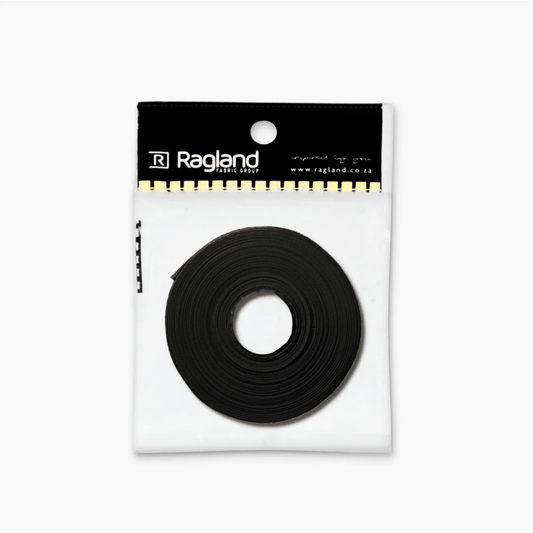 Bias Binding 18mm (20m Rolls) - Black - Ragland Fabrics