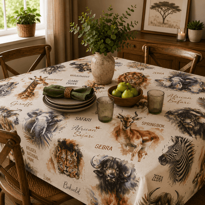 Printed Vinyl Safari - Ragland Fabrics