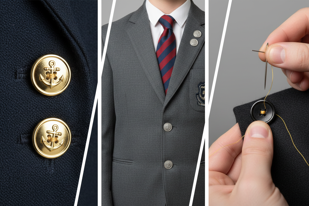 Blazer Buttons Collection Banner