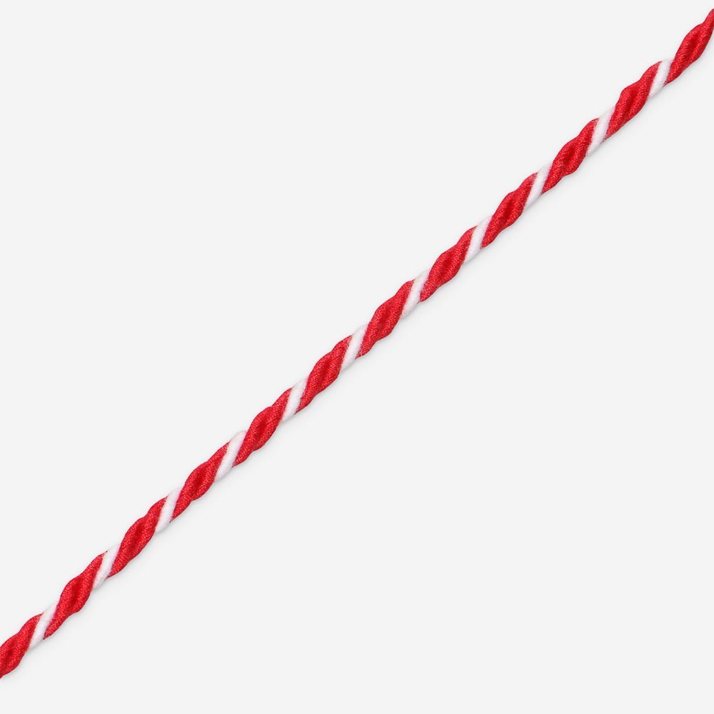 Blazer Cord - Red/White Twist - Ragland Fabrics