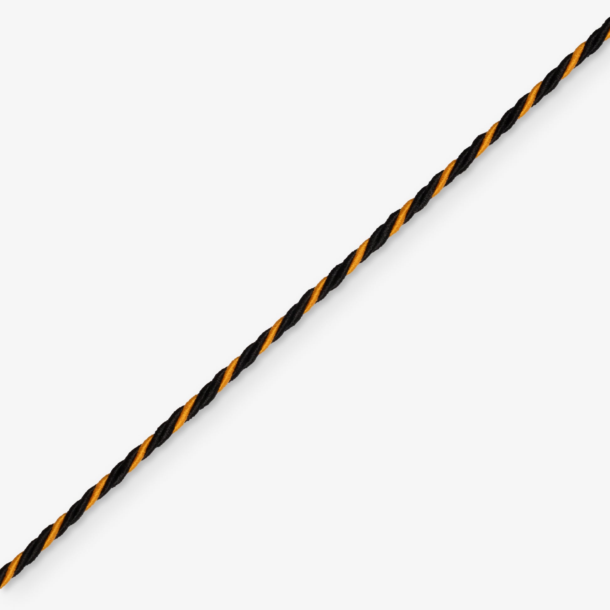 Blazer Cord - Black/Yellow Twist - Ragland Fabrics