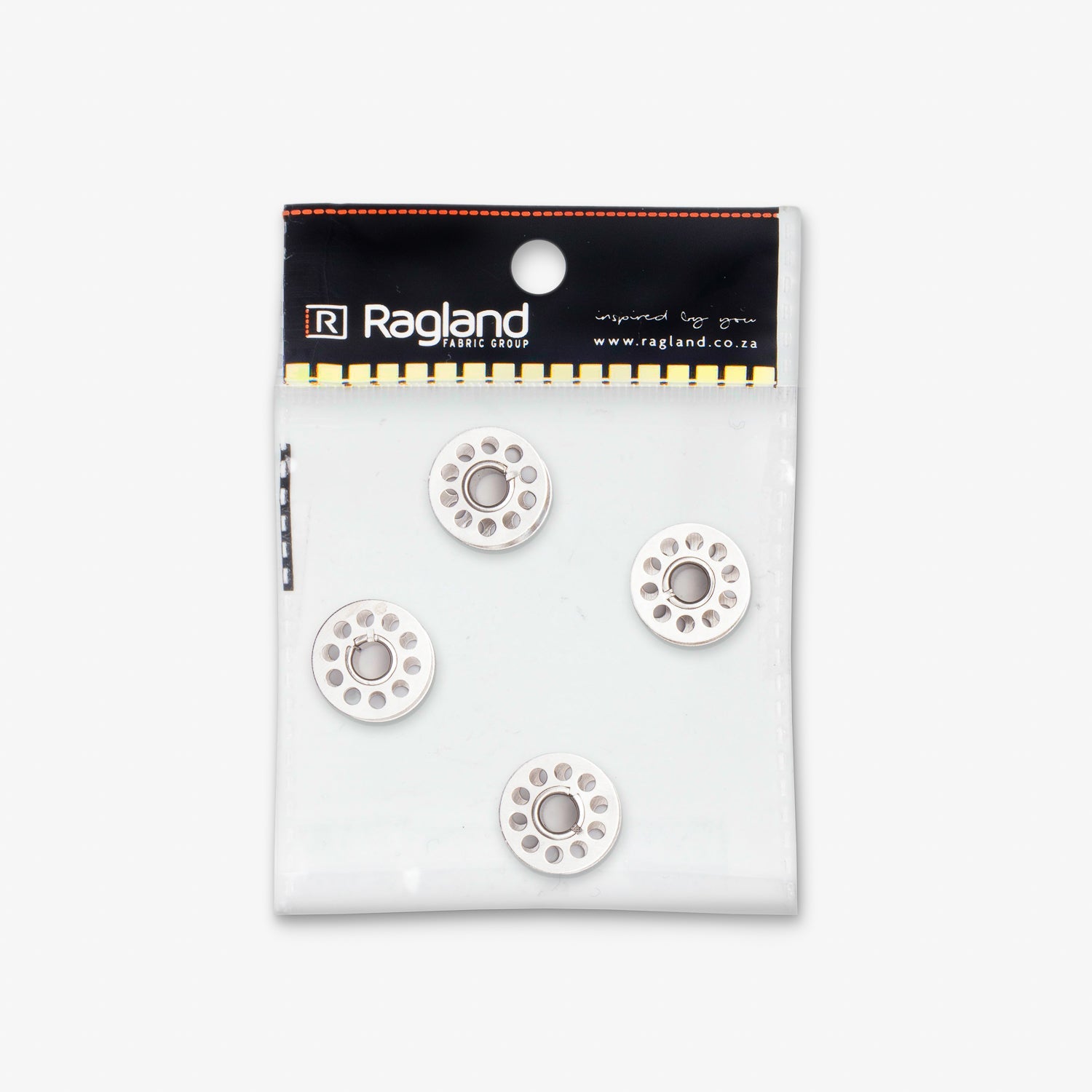 Bobbin 10 Hole Metal (Pack of 4) - Ragland Fabrics