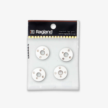 Bobbin Metal 4 Hole - Ragland Fabrics