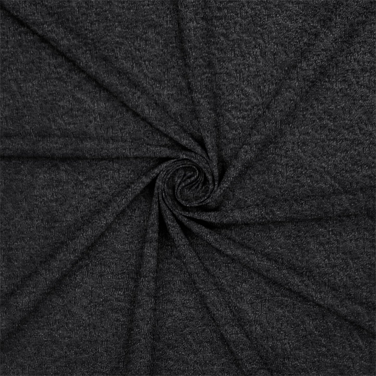 Boucle Plush Black 26 - Ragland Fabrics