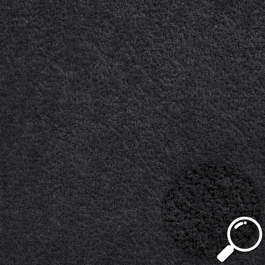 Boucle Plush Black 26 - Ragland Fabrics