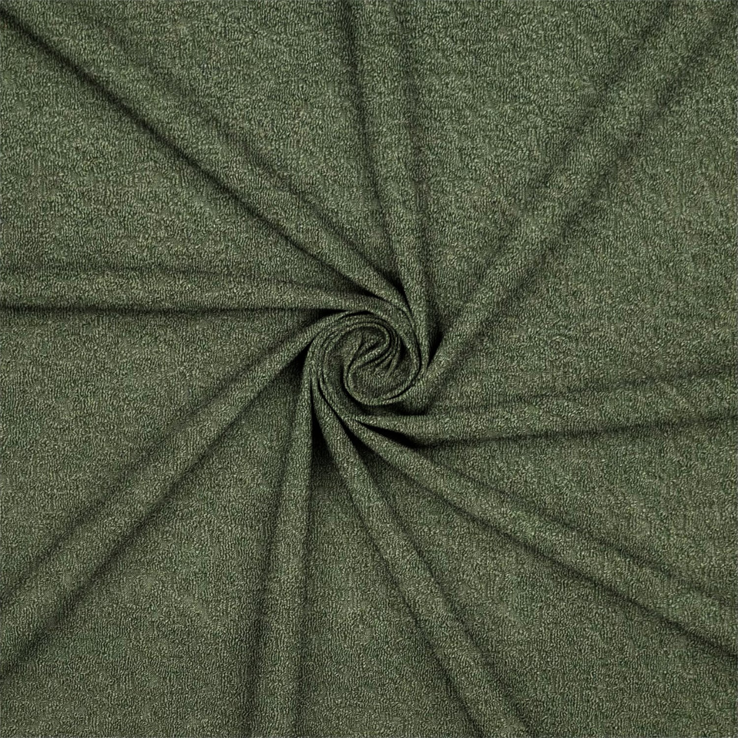 Boucle Plush Dark Fern N1 - Ragland Fabrics