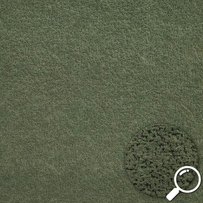 Boucle Plush Dark Fern N1 - Ragland Fabrics