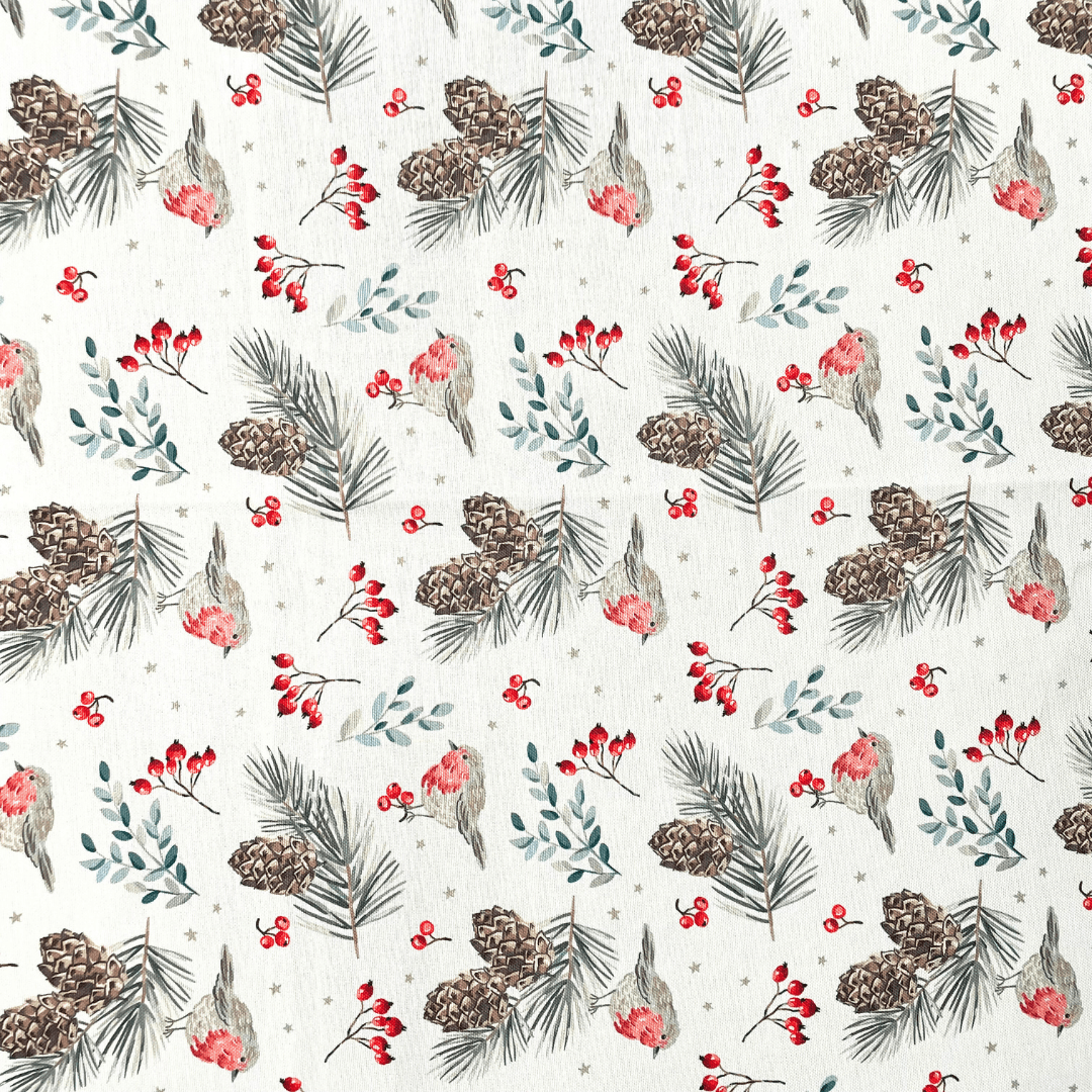 Box Weave Furnishing Robin White