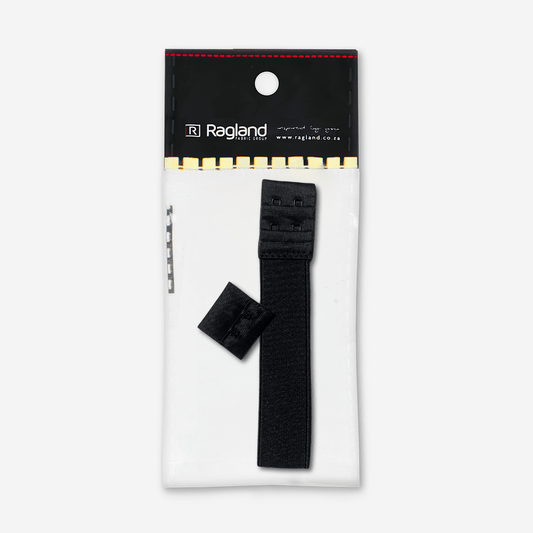 Bra Back Extender - 28mm | Black - Ragland Fabrics