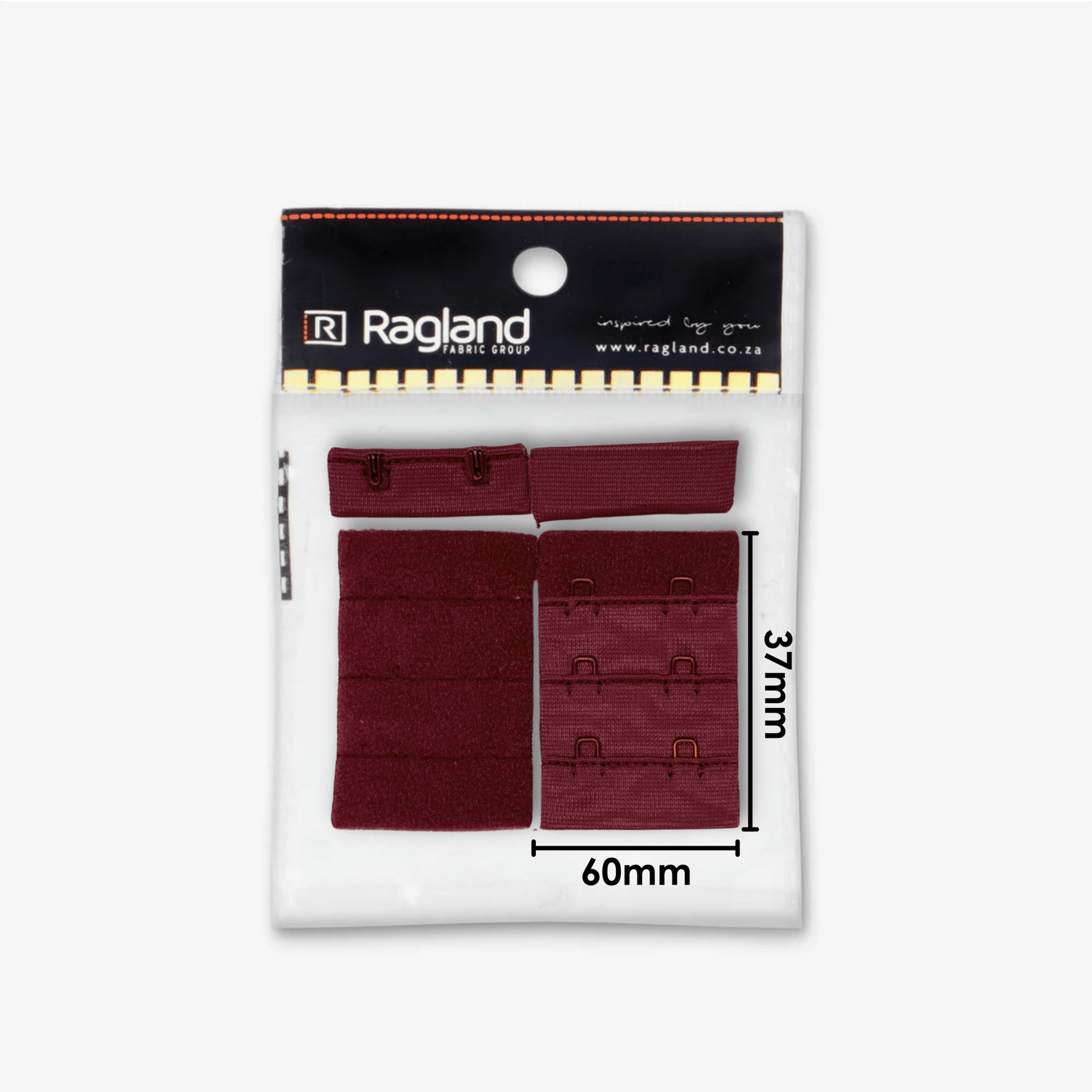 Bra Back Extender | Maroon - Ragland Fabrics