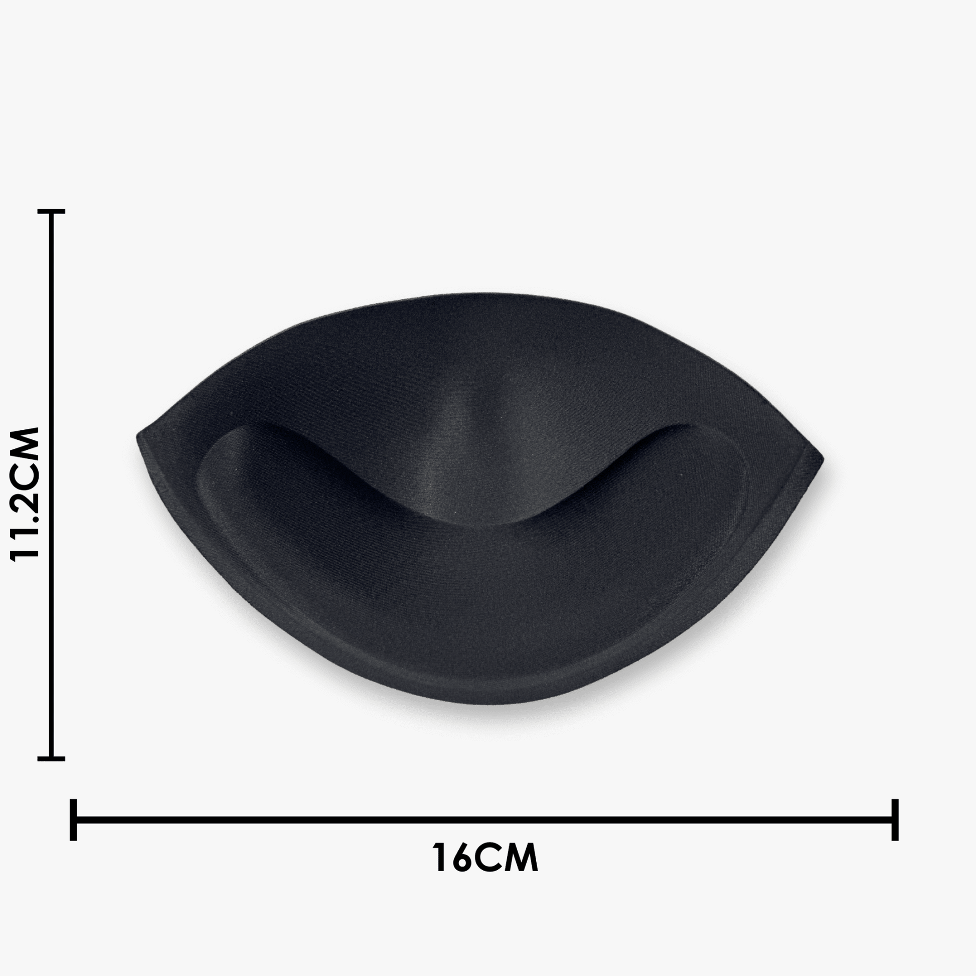 Bra Cups Large | Black - Ragland Fabrics