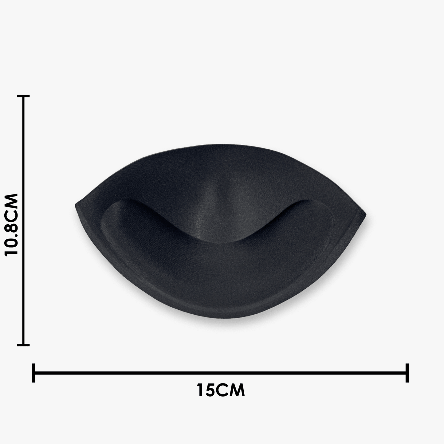 Bra Cups Medium | Black - Ragland Fabrics