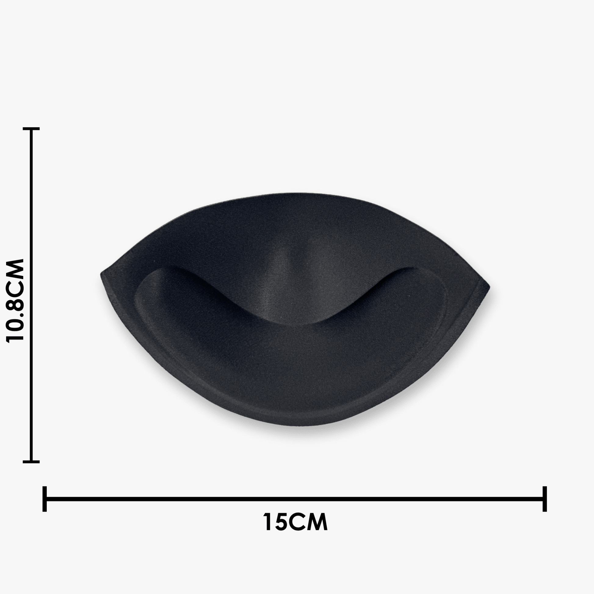 Bra Cups Medium | Black - Ragland Fabrics