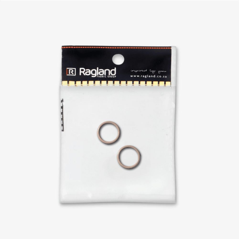 Bra Rings - 13mm | Natural - Ragland Fabrics