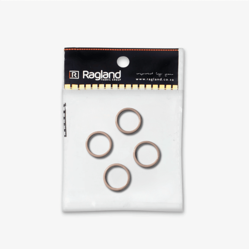 Bra Rings - 13mm | Natural - Ragland Fabrics