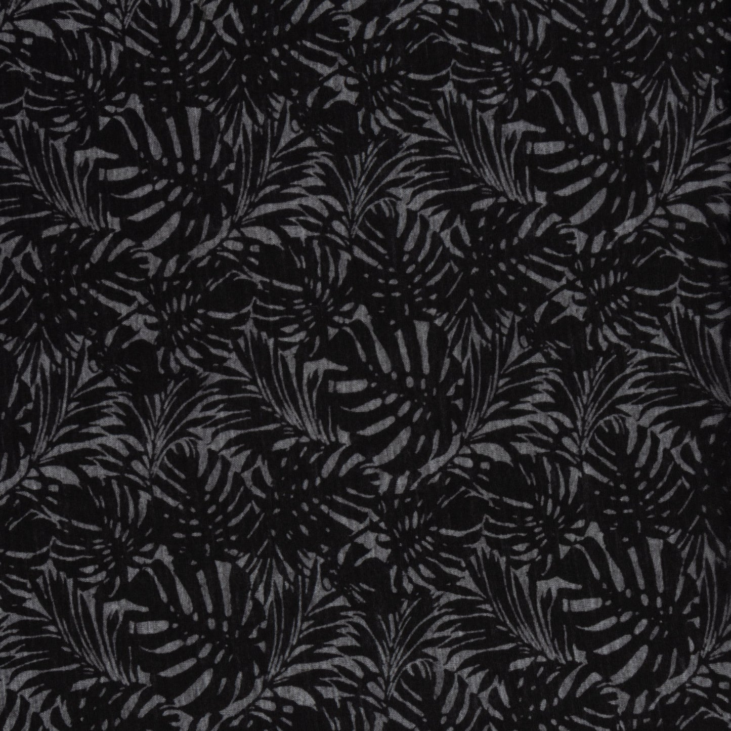 Burn - Out Knit Black - Ragland Fabrics