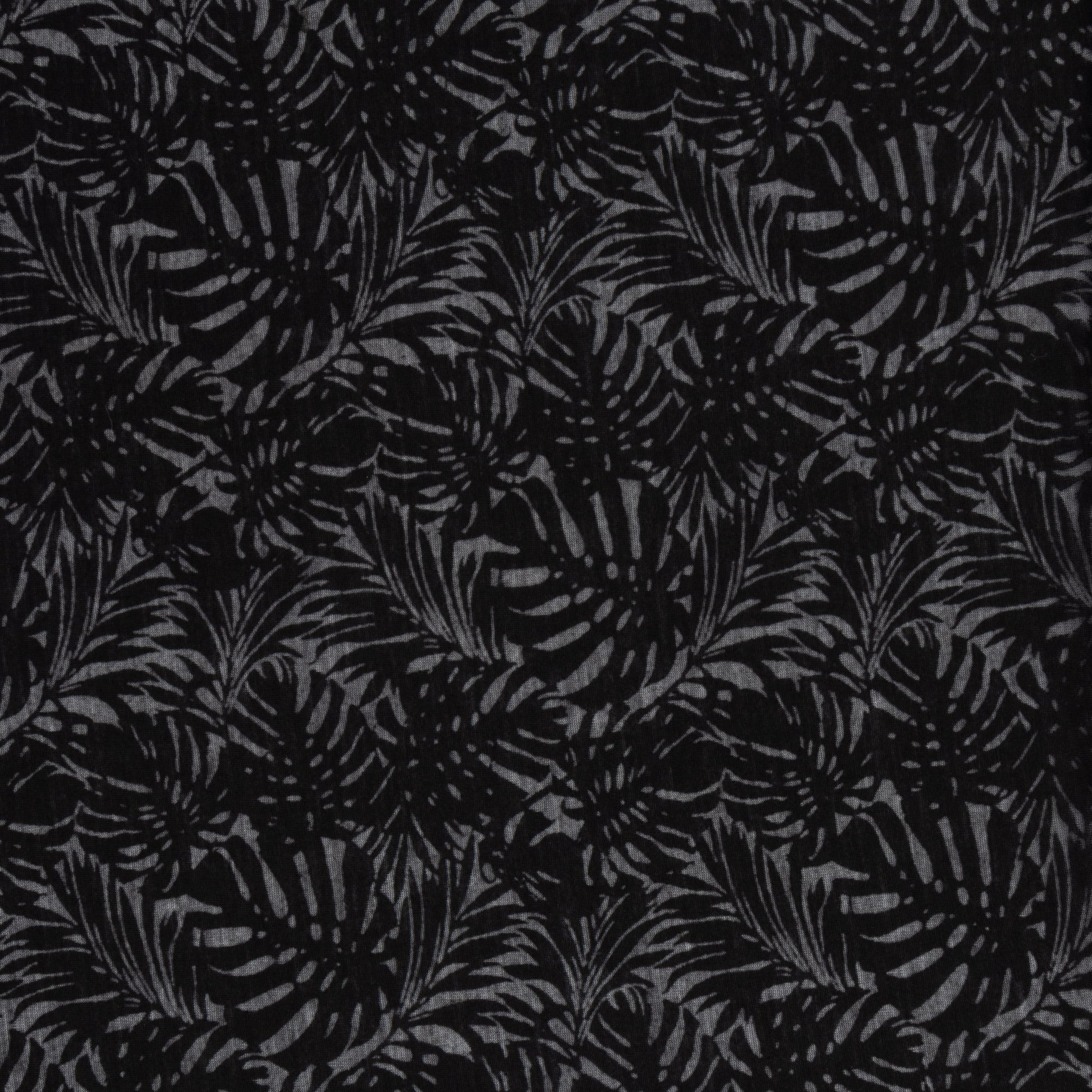 Burn - Out Knit Black - Ragland Fabrics