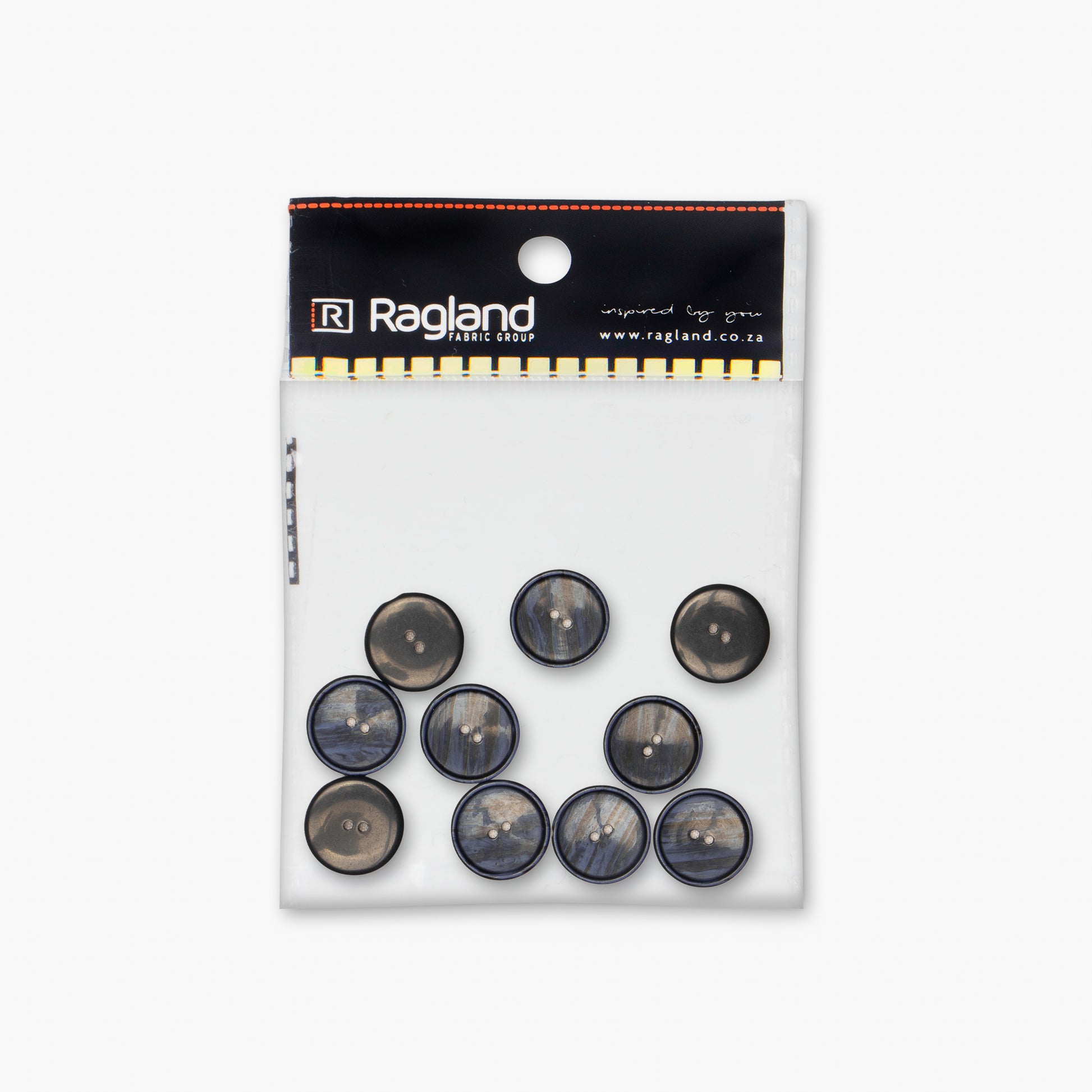 Button Jacket / Coat 25mm (10pcs) - Ragland Fabrics