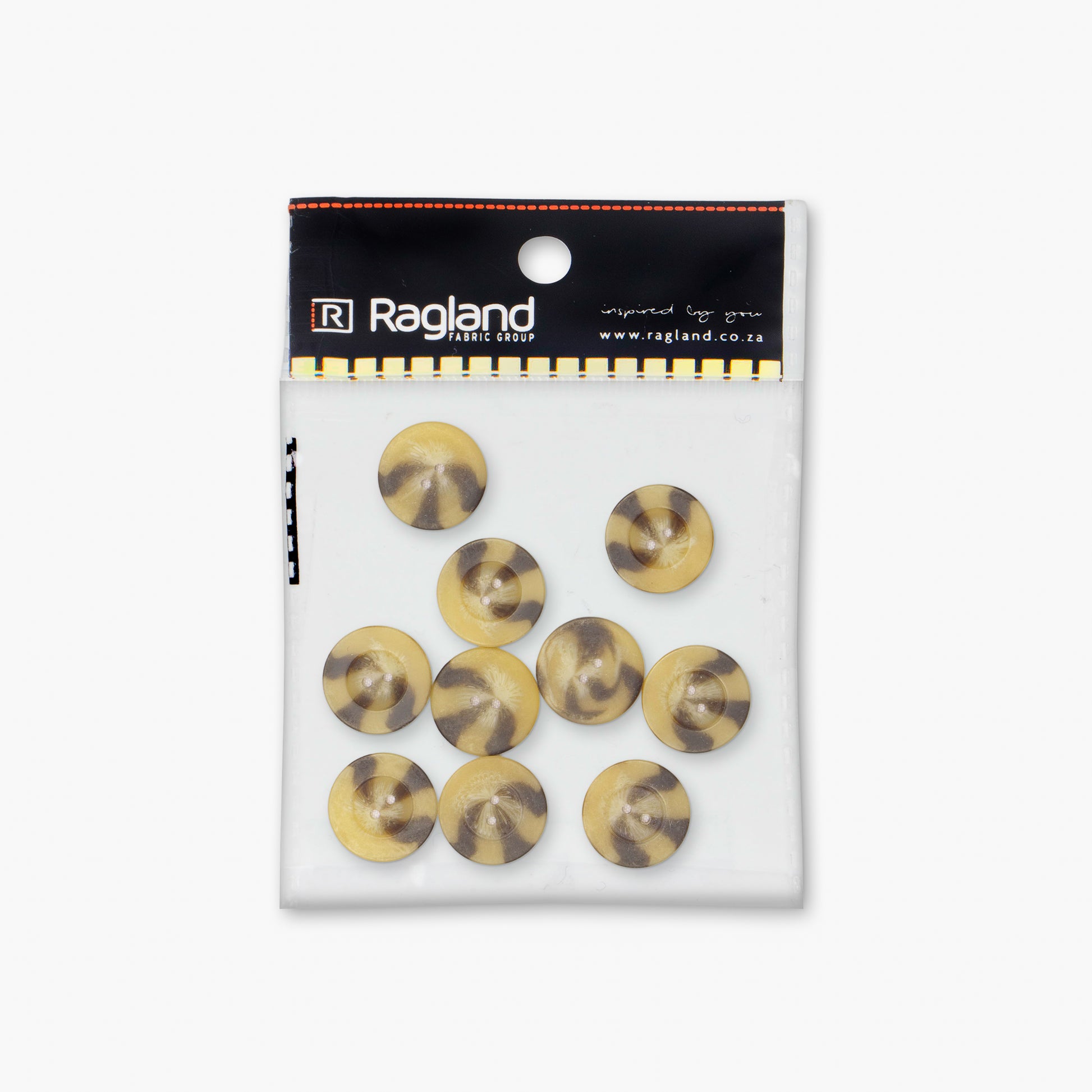 Button Jersey / Coat 28mm (10pcs) - Ragland Fabrics