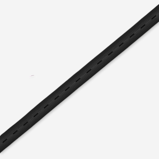 Elastic Button Hole 19mm Black - Ragland Fabrics