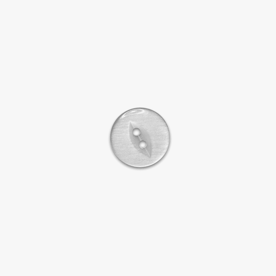 Buttons Shirt 2 Hole White 11.5mm - Ragland Fabrics