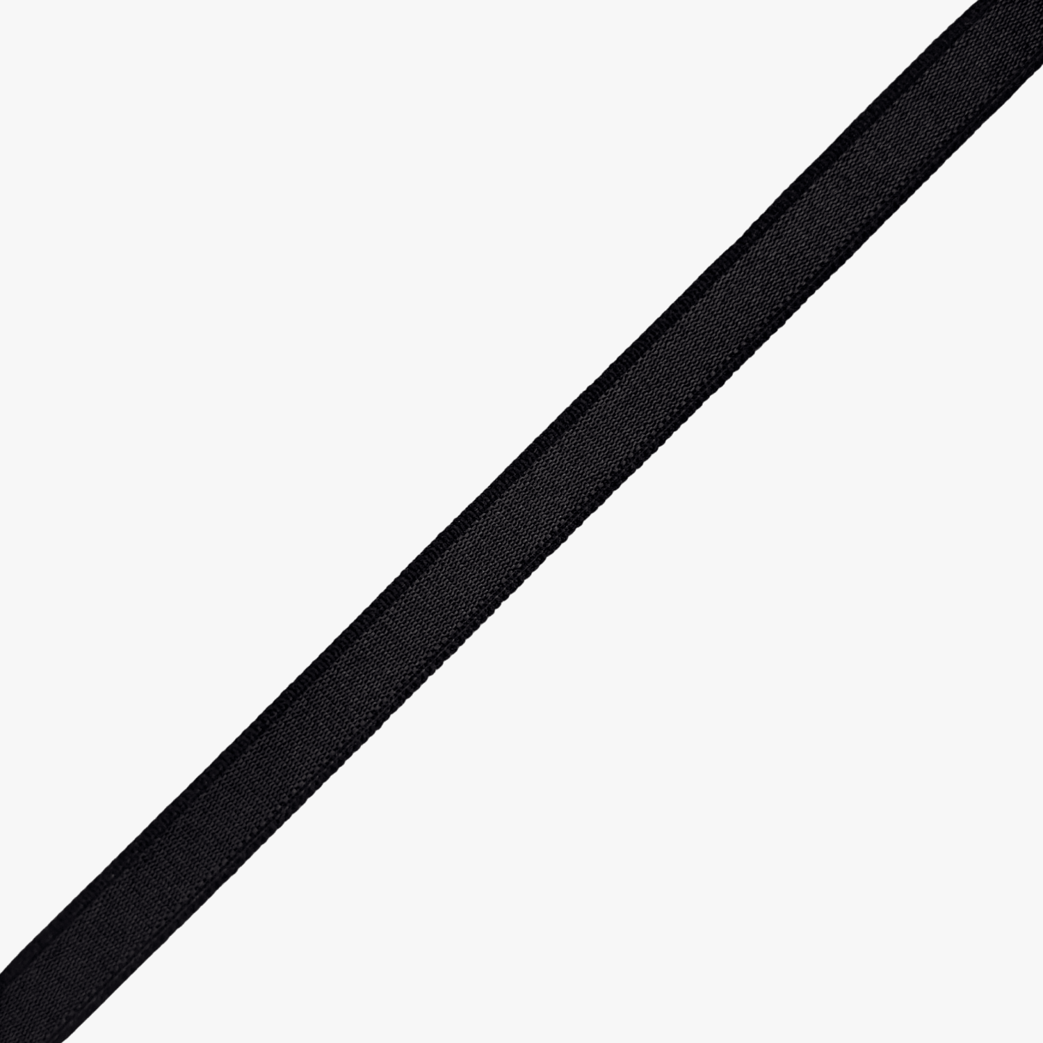 Bra Elastic 12mm Black Sheen - Discontinued - Ragland Fabrics