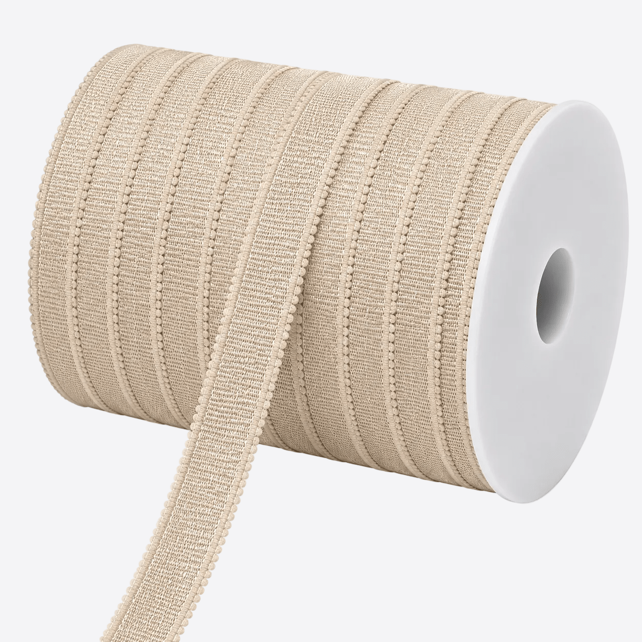 Bra Elastic 17mm Textured Beige - Discontinued - Ragland Fabrics