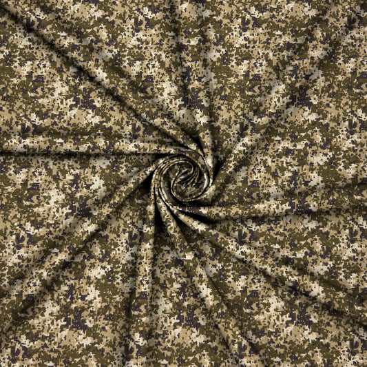 Camouflage Prints Ripstop Fletcher Stone - Ragland Fabrics