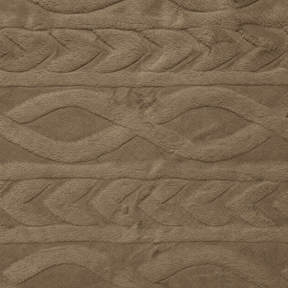 Chain Link Luxury Fur - Stone - Ragland Fabrics