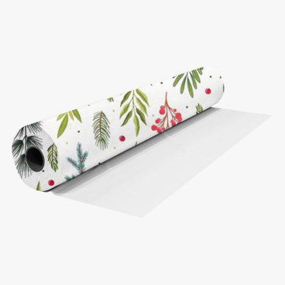 Christmas Printed Mini Matt Festive Fern - Ragland Fabrics